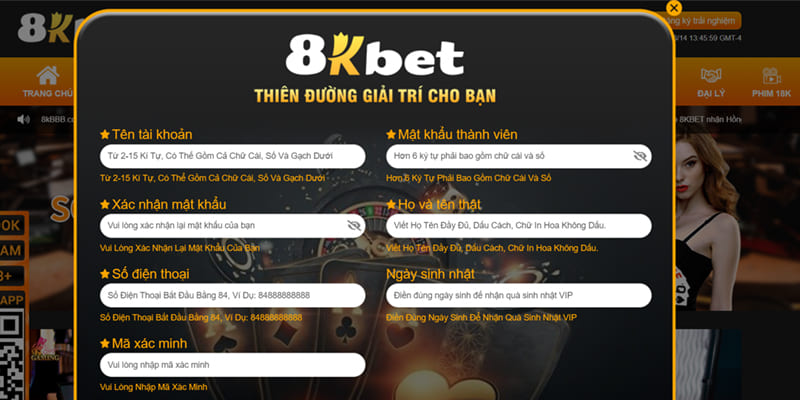 Đăng ký tài khoản nhanh trong vòng 3 phút